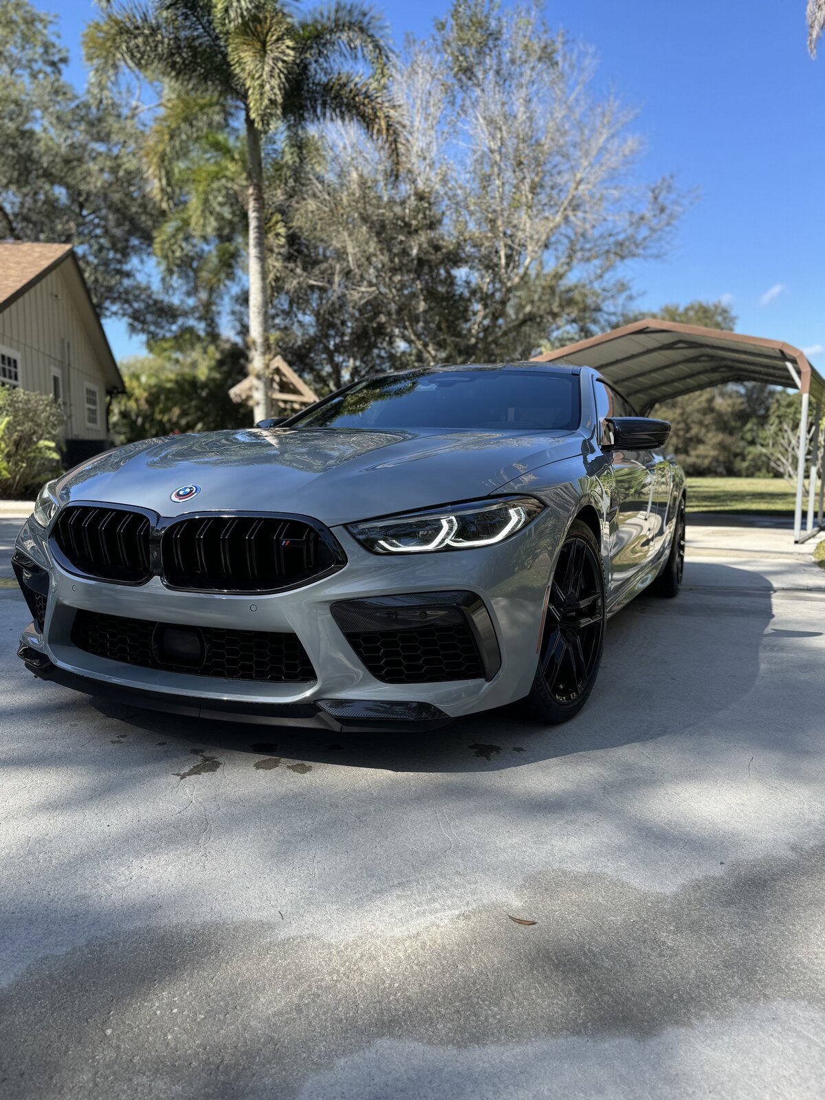 Detailed BMW M8 Competition