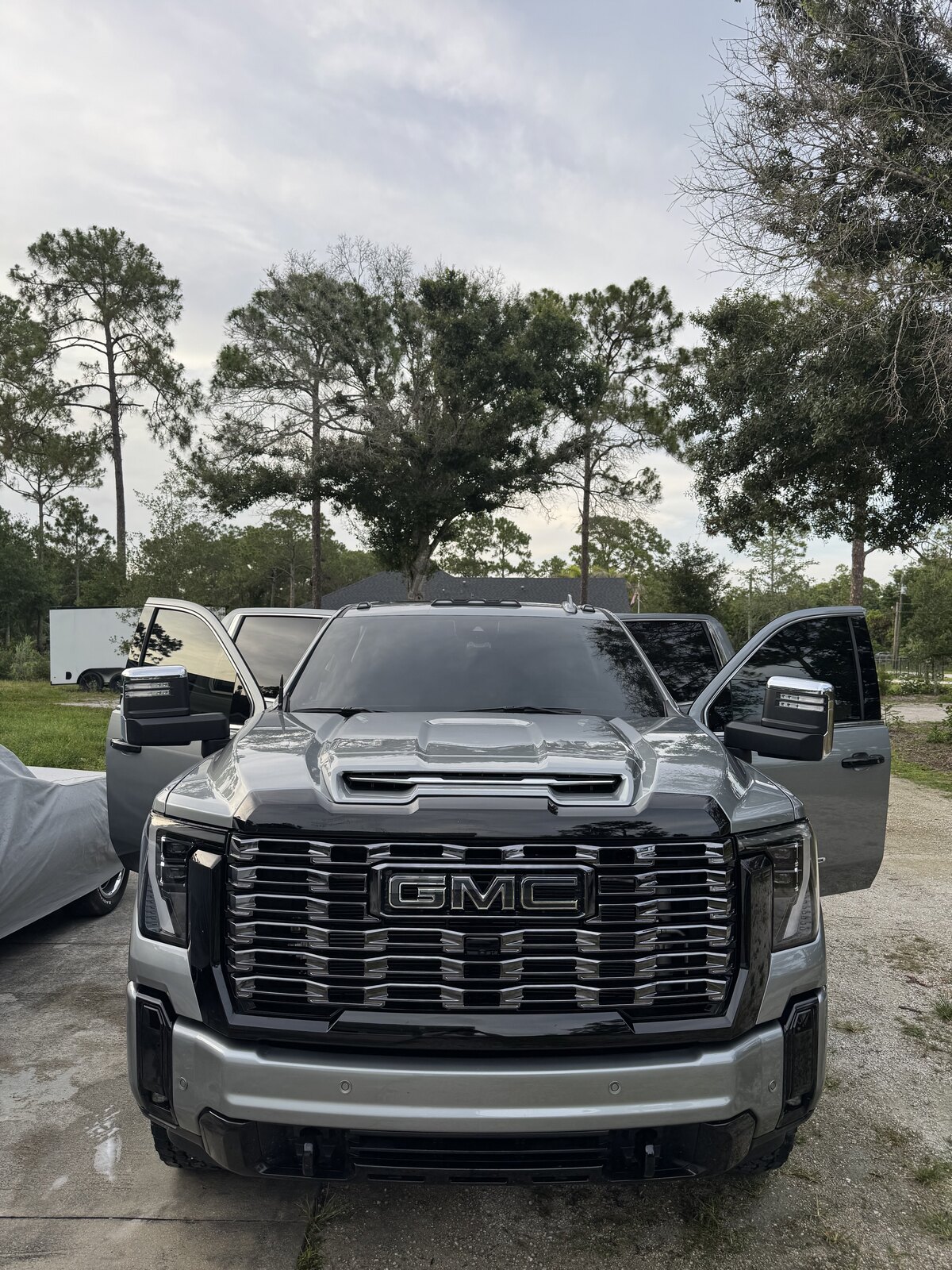 Detailed GMC truck