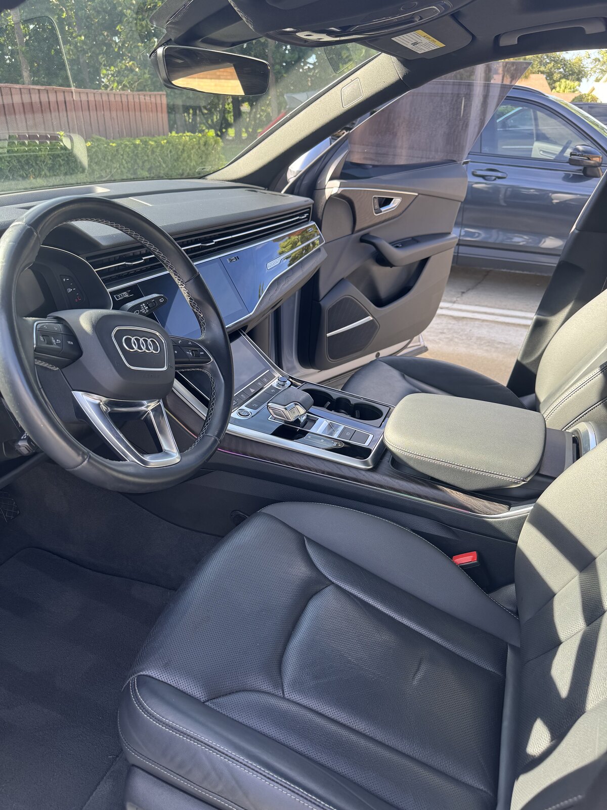 Audi interior detail